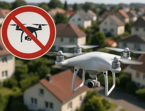 Drohnenflüge über Wohngebiete